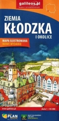 Mapa - Ziemia Kłodzka i okolice 1:450 000 - praca zbiorowa