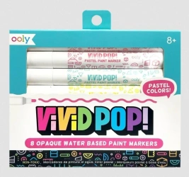 Markery Akrylowe Vivid Pop!! Pastelowe 8szt - ooly