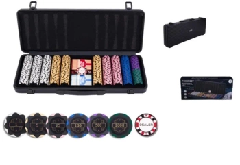 Zestaw do pokera 500 Exclusive nominały - Quint