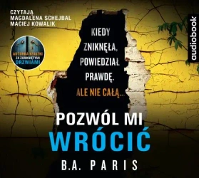 audiobook Pozwól mi wrócić - B.A. Paris