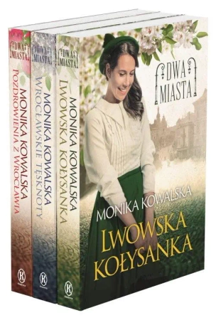 Pakiet Dwa miasta 1-3 - Monika Kowalska