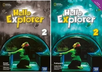 Hello Explorer 2 Podręcznik + ćwiczenia PAKIET Nowa Era