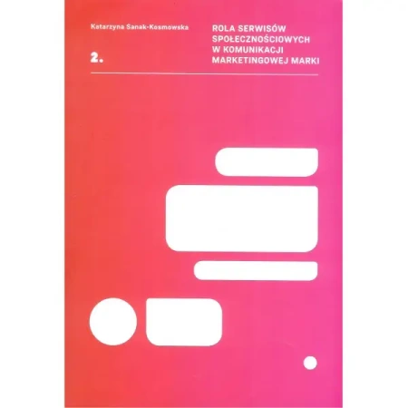 Rola serwisów społecznościowych w komunikacji marketingowej marki - SANAK-KOSMOWSKA K.