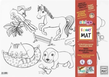 Mata transparentna Zwierzęta domowe Funny Mat - Strigo