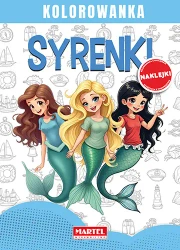 Syrenki. Kolorowanka z naklejkami - Maciej Ratajczyk