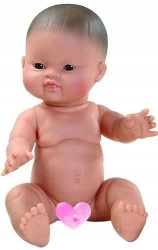 Lalka hiszpańska Gordi bobas chłopczyk Azjata 34cm - Paola Reina