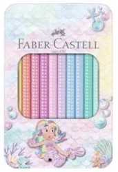 Kredki ołówkowe Sparkle Jumbo 10 kolorów - Faber Castell