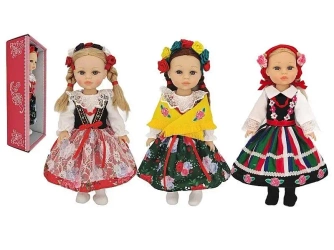 Lalka 38cm w stroju ludowym MIX - ADAR