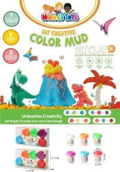 Zestaw ciastoliny 6szt - Merkpol