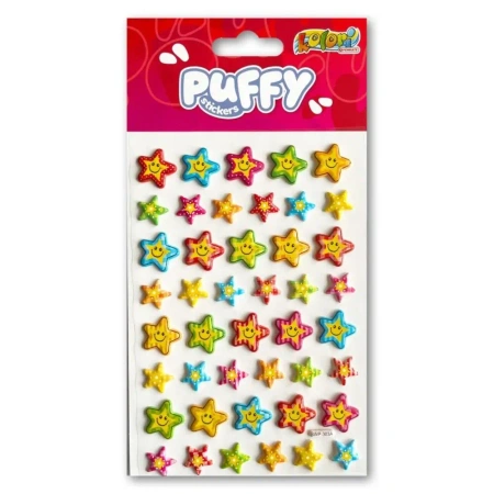 Naklejki puffy Star cookies - Penmate