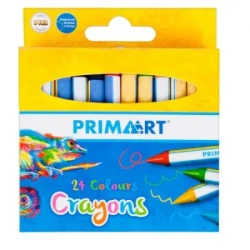 Kredki woskowe, 24 kol. 447733 - Prima Art