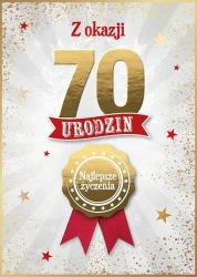 Karnet Urodziny 70 - Armin Style