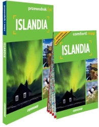 Islandia light: przewodnik + mapa w.2025 - Justyna Bajer