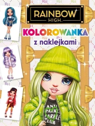 Rainbow High. Kolorowanka z naklejkami - praca zbiorowa