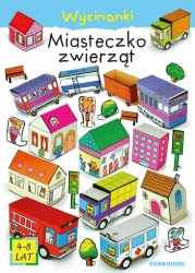 Wycinanki - Miasteczko zwierząt - Tamara Michałowska