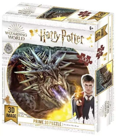 Puzzle 3D 300 magiczne Harry Potter Rogogon Węgierski - Rebel