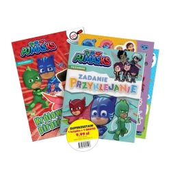 PJ Masks. Zadanie przyklejanie - praca zbiorowa