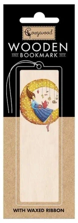 Zakładka drewniana Księżyc - Cozywood