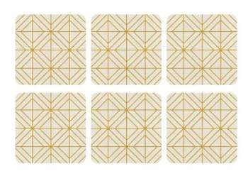 Podkładki pod kubek małe Luxe 6szt - Pimpernel