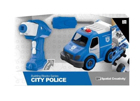 Pojazd do skręcania - Policja R/C - Pro Kids