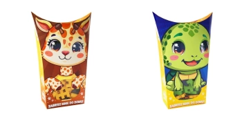 Pakiet: Żyrafa. Pocket Pets. Mini Waffle/Żółw. Pocket Pets. Mini Waffle