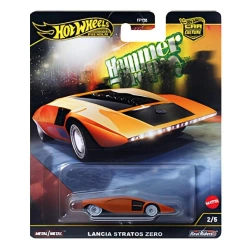 Hot Wheels Kultowe auto Lancia Stratos Zero HRV77 - Mattel