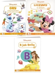 Zestaw Disney Uczy dla dziewczynki - Książki - praca zbiorowa