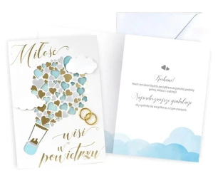 Karnet B6 Ślub - Kukartka