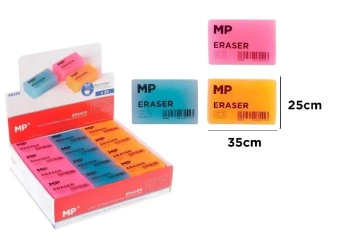 Gumka do ścierania mix (24szt) - MP Main Paper