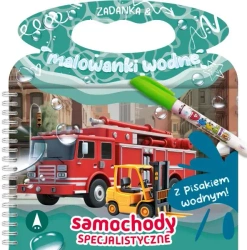 Zadanka & malowanki wodne. Samochody specjalistycz - Wioleta Żyłowska