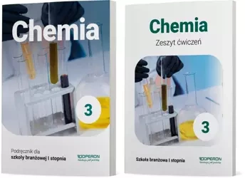 Chemia 3 Podręcznik Zeszyt ćwiczeń branżowa Operon - Artur Sikorski