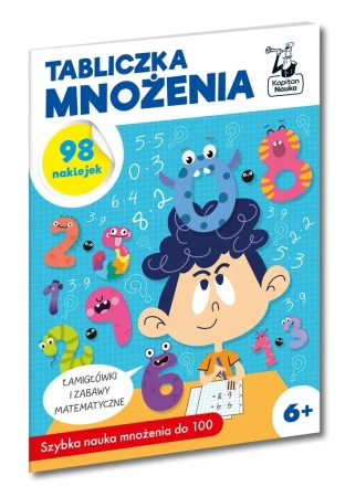 Kapitan Nauka. Tabliczka mnożenia - praca zbiorowa