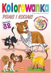 Kolorowanka. Psiaki i kociaki - Ernest Błędowski, Włodzimierz Kruszewski