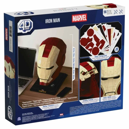 Puzzle 4D Kask Iron Man'a - Spin Master