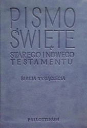 Biblia Tysiąclecia - Travel jasnoniebieska - praca zbiorowa