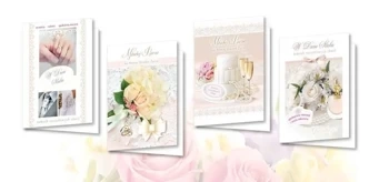 Karnet B6 z nalepkami Ślub (10szt) - Top Graphic