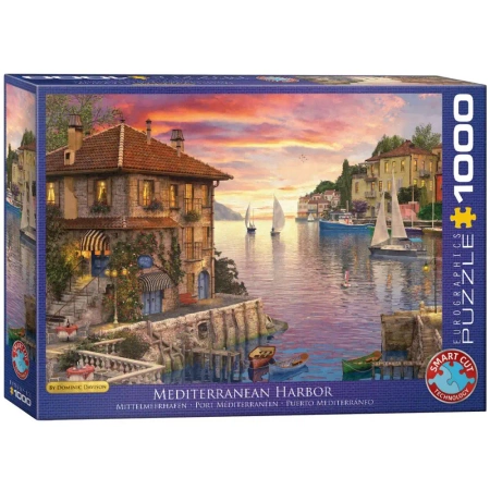 Puzzle 1000 Mediterranean Harbor 6000-0962 - Eurographics