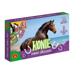 Domino obrazkowe - konie ALEX - Alexander