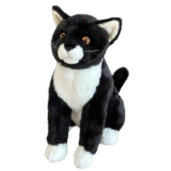 Kot siedzący czarny 28cm - Dubi