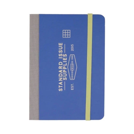 Dziennik kieszonkowy Standard Issue Cobalt+Citron - Designworks Ink