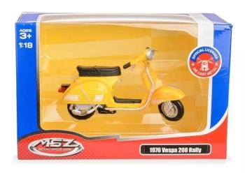 MSZ 1:18 1976 Vespa 200 Rally/67709/yellow - Daffi