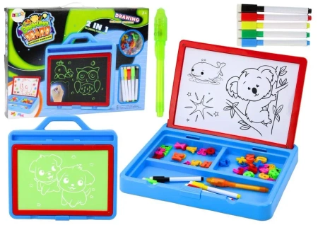 Tablica magnetyczna 2w1 - Leantoys