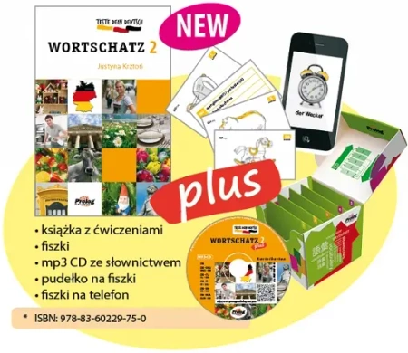 Teste dein Deutsch PLUS Wortschatz 2 (zestaw) - Justyna Krztoń