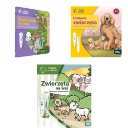 Pakiet: Czytaj z Albikiem. Zwierzęta na wsi/ Domowe zwierzęta/ Zwierzęta w