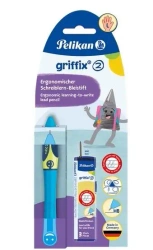 Ołówek Griffix HB leworęczny neon fresh blue - PELIKAN