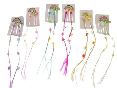 Doczepiane warkoczyki 2szt MIX - ADAR