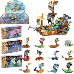 Klocki statek piracki +31el. MIX - Trifox