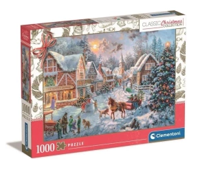 Puzzle 1000 Classic Christmas Collection - Clementoni