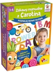 Carotina Zabawy Manualne - Słówka - Lisciani