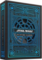 Karty do gry BICYCLE STAR WARS DARK SIDE LIGHT SPECIAL EDITION SILVER BLUE